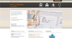 Desktop Screenshot of bayh-fingerle.eu